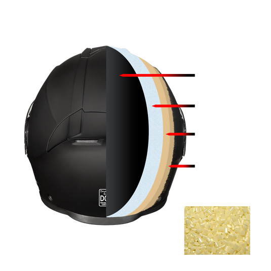 Daytona Glide Modular Motorcycle Helmet - DOT & ECE Approved, Bluetooth Ready, Dual Visor, Men/Women/Youth - W/ Liberty