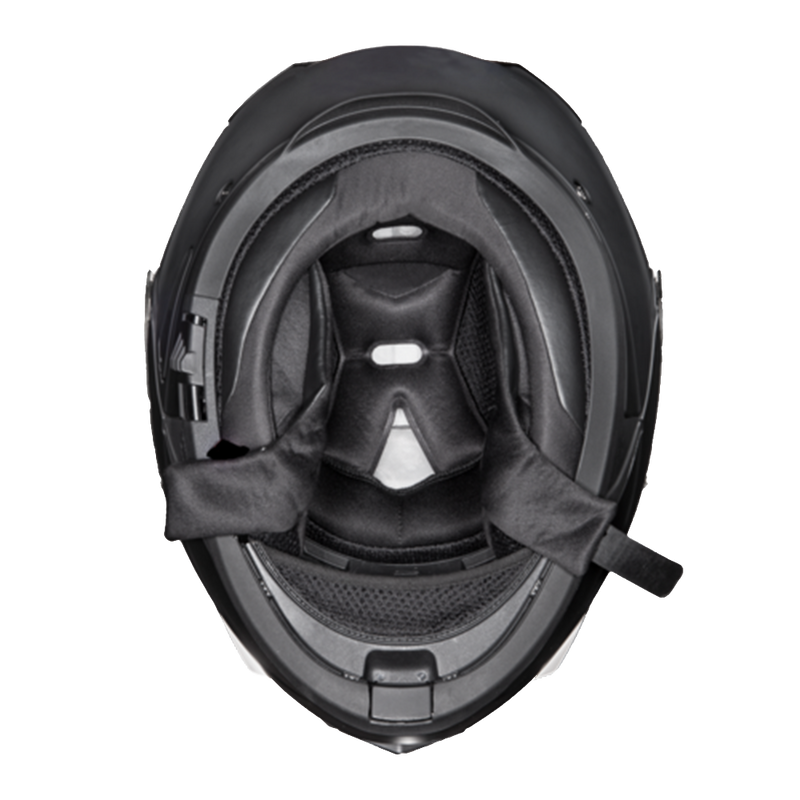 Load image into Gallery viewer, Daytona Glide Modular Motorcycle Helmet - DOT &amp; ECE Approved, Bluetooth Ready, Dual Visor, Men/Women/Youth - Hi-Gloss White
