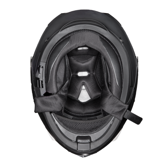 Daytona Glide Modular Motorcycle Helmet - DOT & ECE Approved, Bluetooth Ready, Dual Visor, Men/Women/Youth - Hi-Gloss White