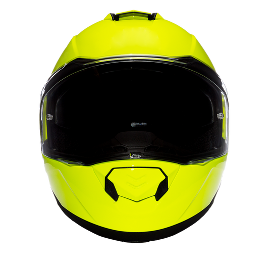 Daytona Glide Modular Motorcycle Helmet - DOT & ECE Approved, Bluetooth Ready, Dual Visor, Men/Women/Youth - Fluorescent Yellow