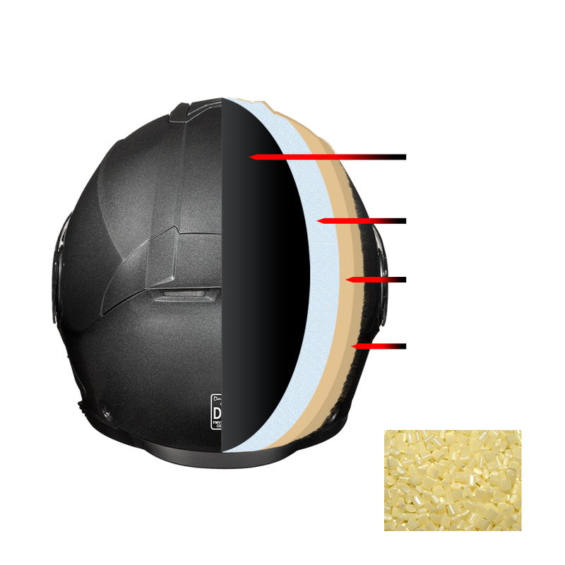 Load image into Gallery viewer, Daytona Glide Modular Motorcycle Helmet - DOT &amp; ECE Approved, Bluetooth Ready, Dual Visor, Men/Women/Youth - Gun Metal Grey Metallic
