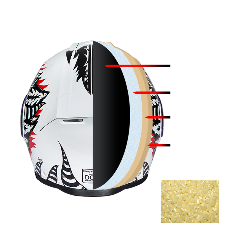 Load image into Gallery viewer, Daytona Glide Modular Motorcycle Helmet - DOT &amp; ECE Approved, Bluetooth Ready, Dual Visor, Men/Women/Youth - W/ Phoenix
