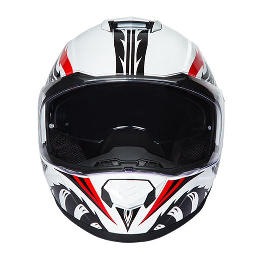 Daytona Glide Modular Motorcycle Helmet - DOT & ECE Approved, Bluetooth Ready, Dual Visor, Men/Women/Youth - W/ Phoenix