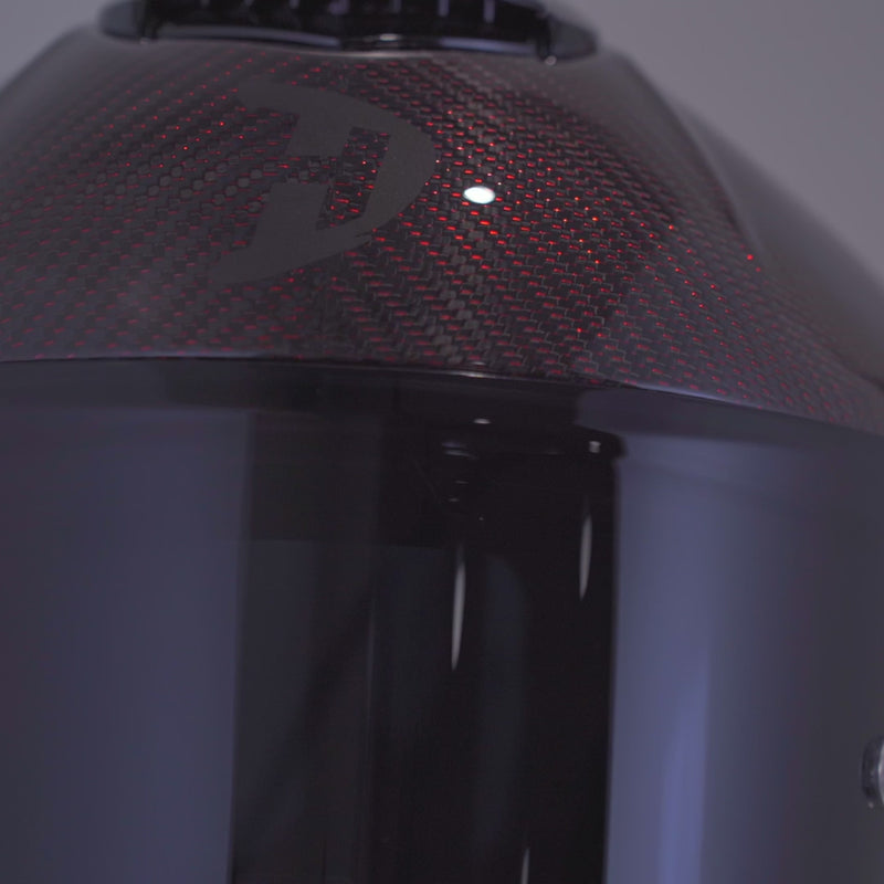 Load and play video in Gallery viewer, D.O.T. &amp; ECE Daytona Viper- Red Carbon Fiber

