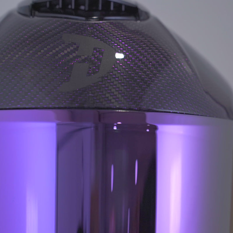Load and play video in Gallery viewer, D.O.T. &amp; ECE Daytona Viper- Purple Carbon Fiber
