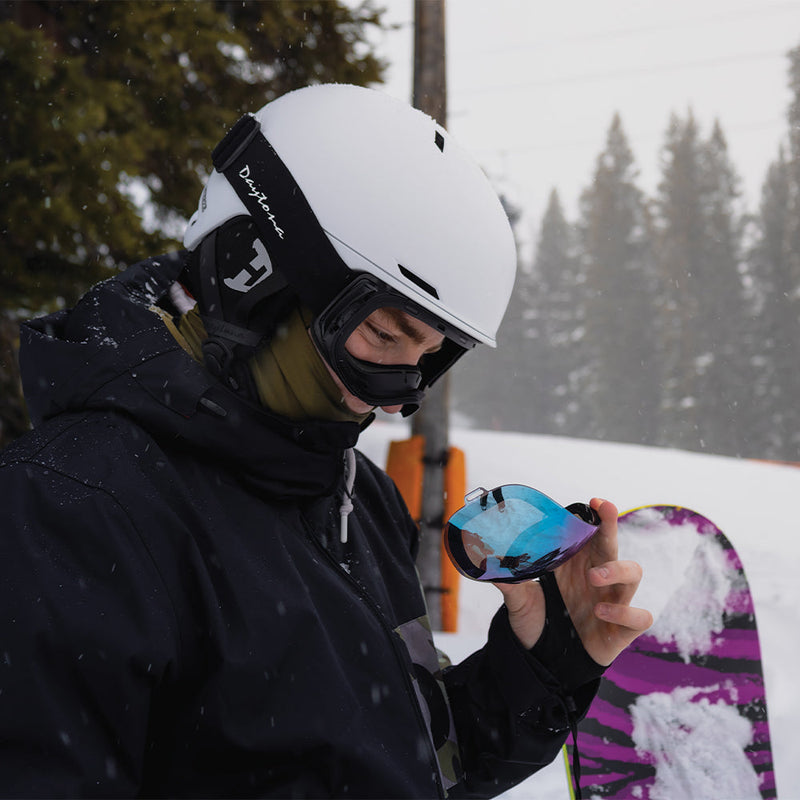 Load image into Gallery viewer, Daytona Snow Goggle Range (Includes 1 x Magnetic Frame, 3 x Magnetic Lens, 1 x Goggles Dust Cover)
